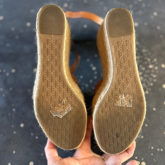 Sam Edelman platform espadrille wedge sandals size 9. Worn once great condition. - Picture 3 of 3